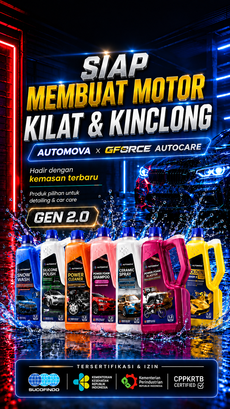 Automova Autocare Gen 2.0 Poster